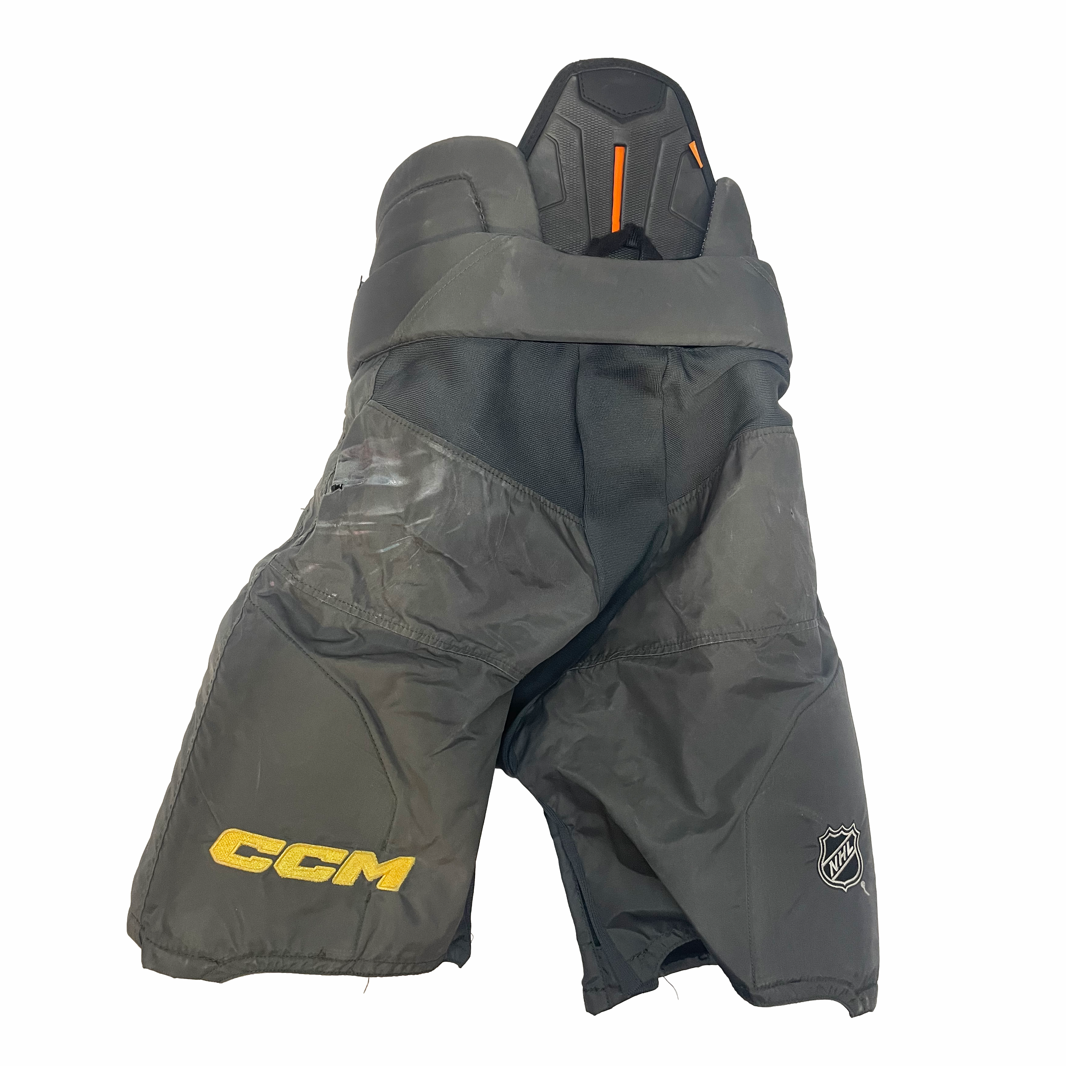 CCM HPTKXP - Pantalon de hockey Pro Stock de la LNH d'occasion - Golden Knights de Vegas (gris)